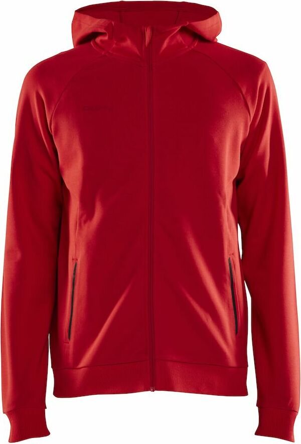 CRAFT CORE Soul Full Zip Hood M Bright red (430000)