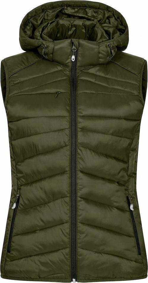 CLIQUE Idaho Vest Lady Fog green (75)