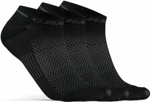 CRAFT CORE Dry Shaftless Sock 3-Pack Black (999000)