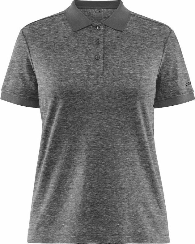 CRAFT CORE Blend Polo Shirt W Dark grey melange (975000)