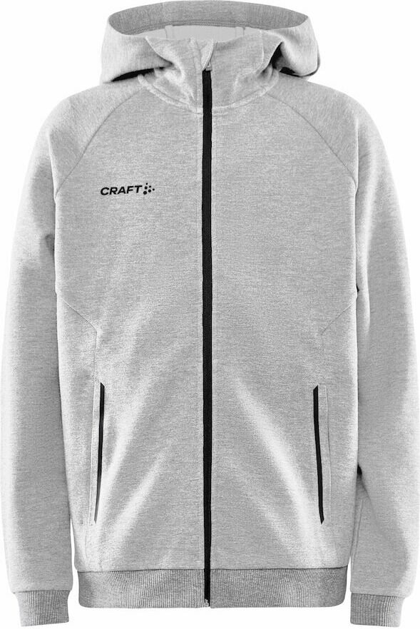 CRAFT Core Soul Full Zip Hood Jr Grey melange (950000)