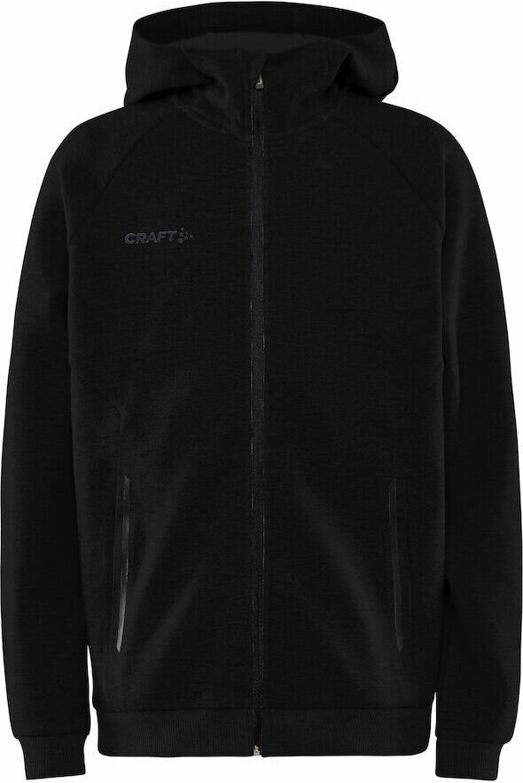 CRAFT Core Soul Full Zip Hood Jr Black (999000)