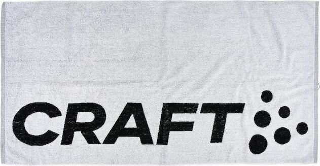 CRAFT Bath Towel White/black (900999)
