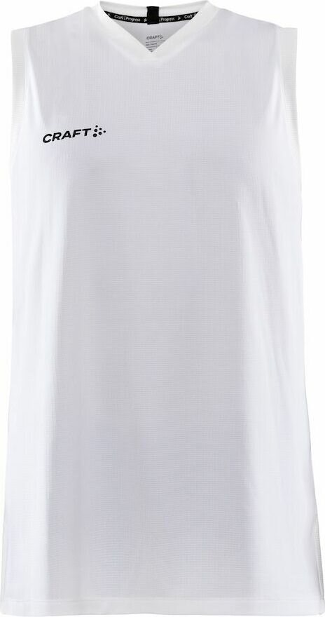 CRAFT Progress Basket Singlet M White (900000)