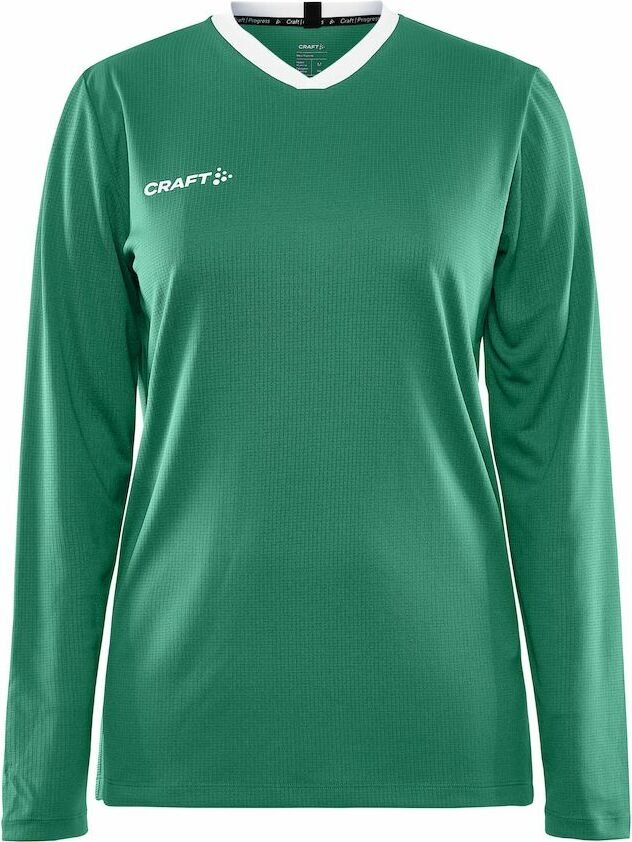 CRAFT Progress Basket L/S Jersey W Team green (651000)