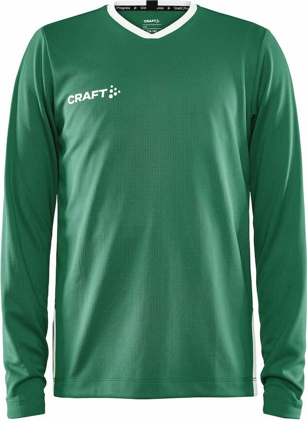 CRAFT Progress Basket L/S Jersey Jr Team green (651000)