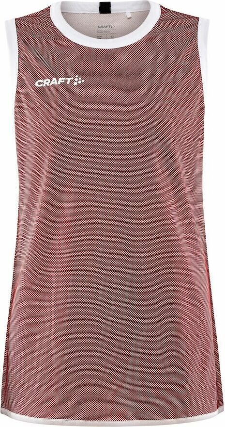 CRAFT Progress Reversible Basket Singlet W Bright red/white (430900)