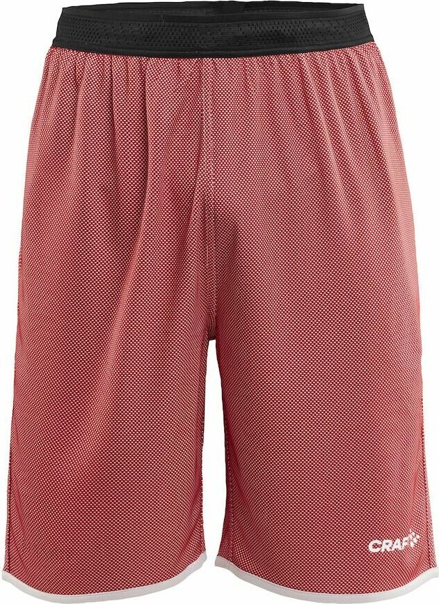 CRAFT Progress Reversible Basket Shorts M Bright red/white (430900)