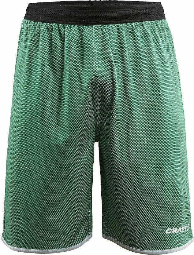 CRAFT Progress Reversible Basket Shorts M Team green/white (651900)