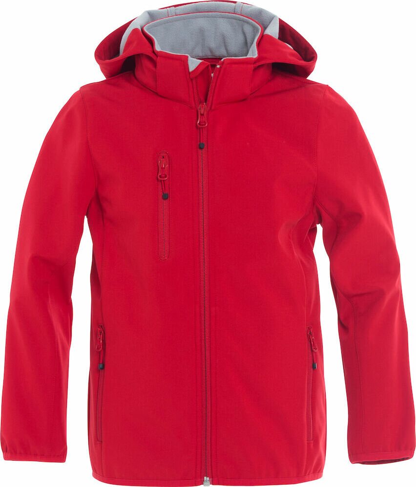 CLIQUE Basic Softshell Jacket Junior Red (35)