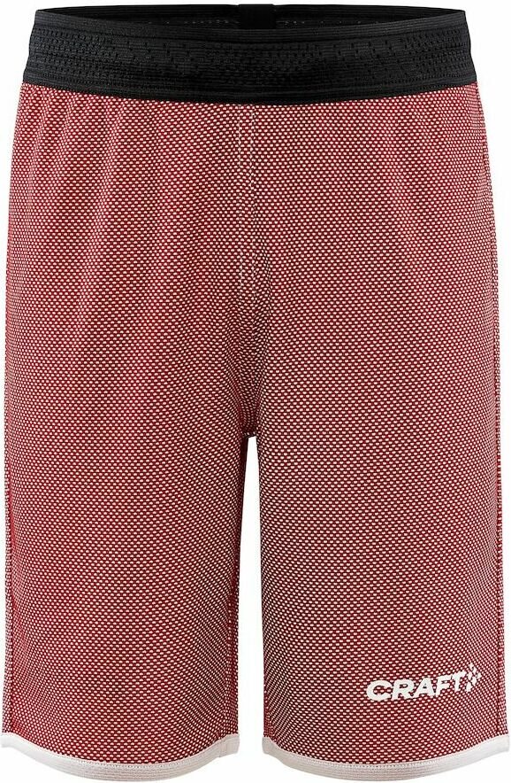 CRAFT Progress Reversible Basket Shorts Jr Bright red/white (430900)