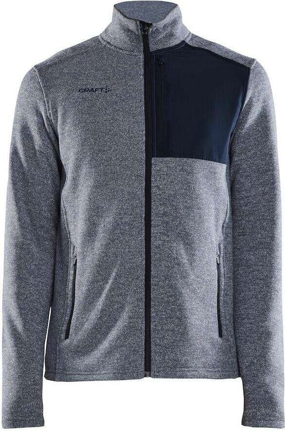 CRAFT ADV Explore Heavy Fleece Jacket M Flow/blaze (362396)