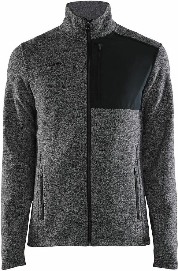 CRAFT ADV Explore Heavy Fleece Jacket M Black melange (998000)