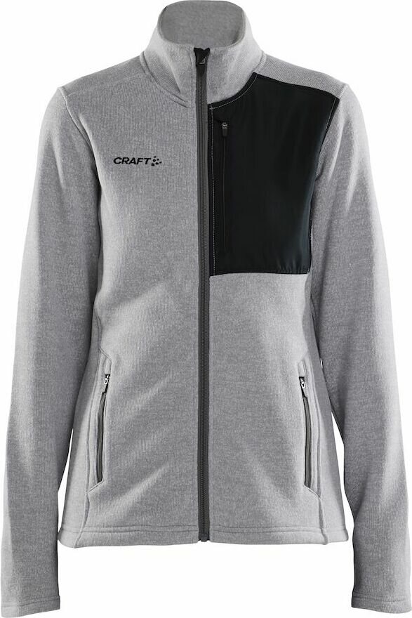 CRAFT ADV Explore Heavy Fleece Jacket W Grey melange/black (950999)