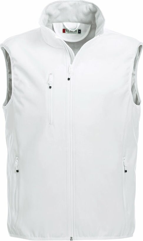 CLIQUE Basic Softshell Vest White (00)