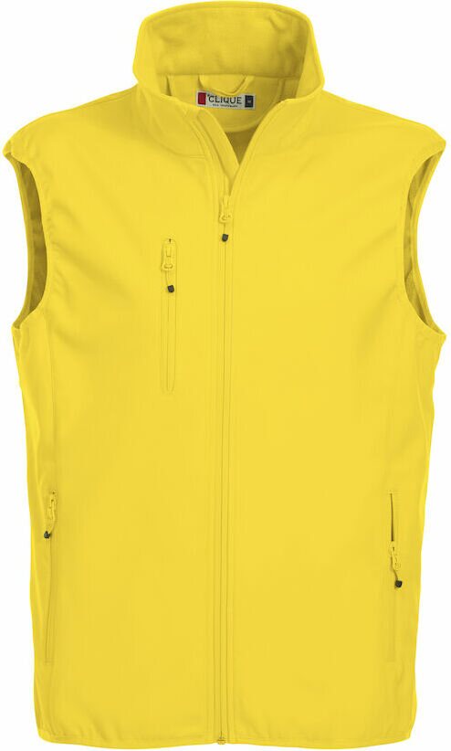 CLIQUE Basic Softshell Vest Lemon (10)