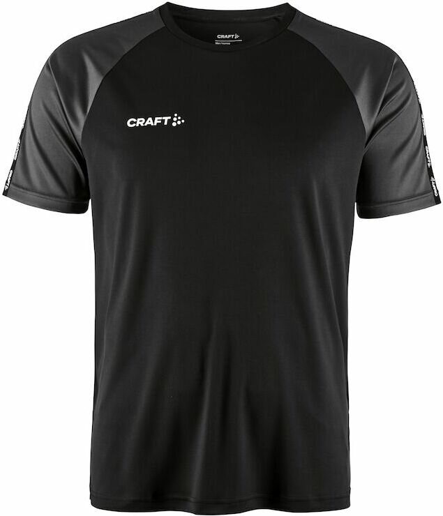 CRAFT Squad Go Contrast Jersey M Black/granite (999985)