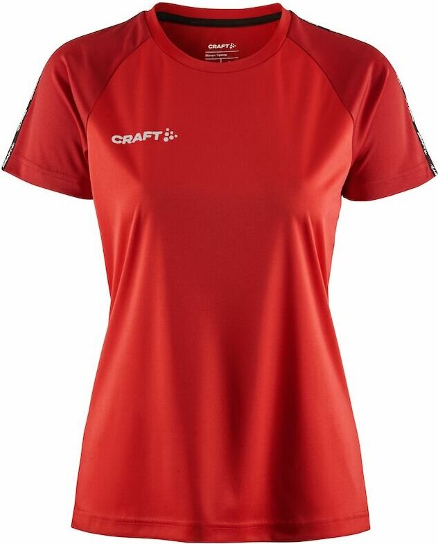 CRAFT Squad 2.0 -naisten treenipaita Kirkkaan punainen/express (430476)