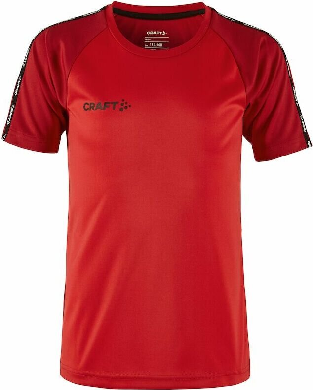 CRAFT Squad Go Contrast Jersey Jr Bright red/express (430476)
