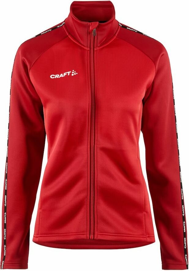 CRAFT Squad 2.0 -naisten verryttelytakki Kirkkaan punainen/express (430476)