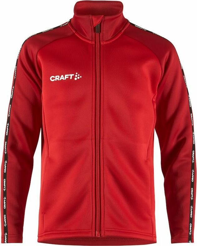 CRAFT Squad 2.0 -lasten verryttelytakki Kirkkaan punainen/express (430476)