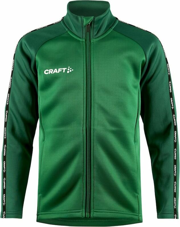 CRAFT Squad 2.0 -lasten verryttelytakki Vihreä/Ivy (651633)