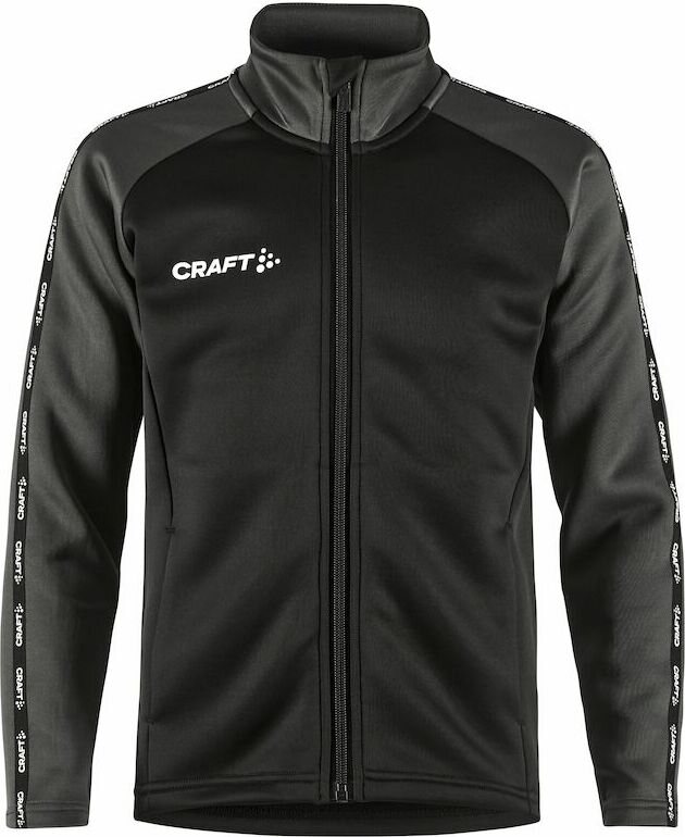 CRAFT Squad 2.0 -lasten verryttelytakki Musta/graniitti (999985)
