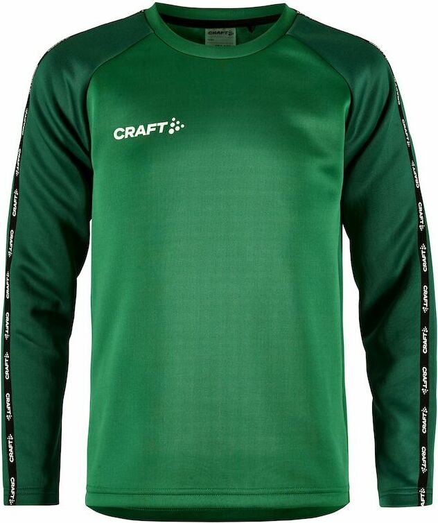 CRAFT Squad 2.0 Crewneck Jr Team green/Ivy (651633)