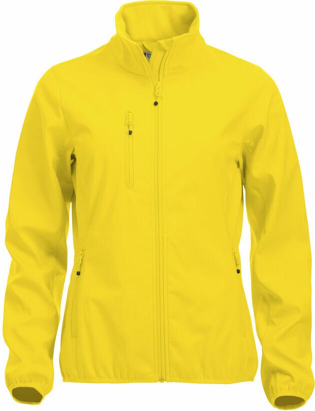 CLIQUE Basic Softshell Jacket Ladies Lemon (10)