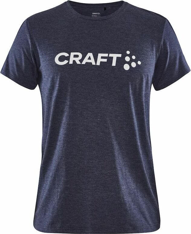 CRAFT Community Logo SS Tee W Navy melange (390200)
