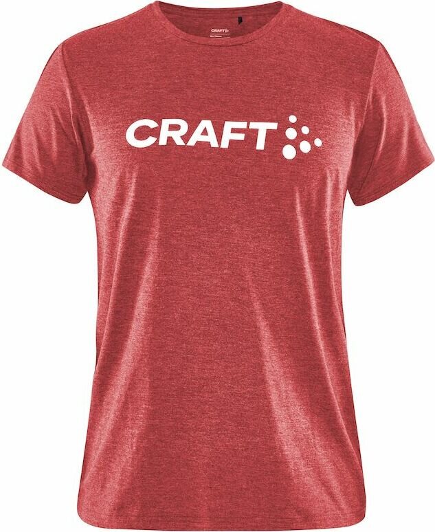CRAFT Community Logo SS Tee W Bright red/melange (430200)