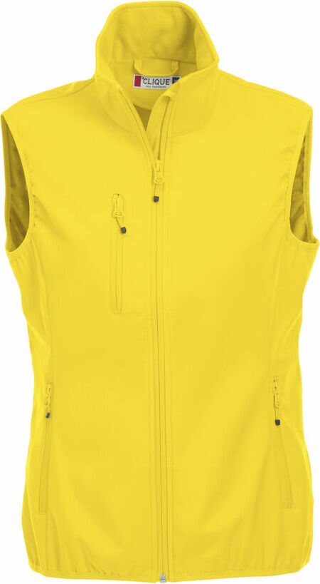 CLIQUE Basic Softshell Vest Ladies Lemon (10)