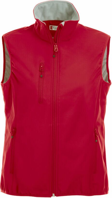 CLIQUE Basic Softshell Vest Ladies Red (35)