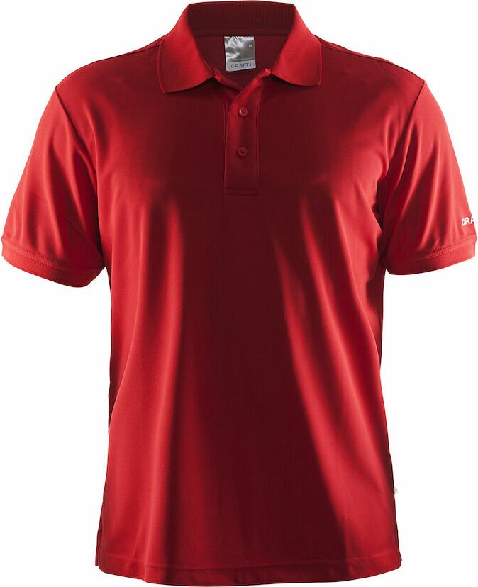 CRAFT Polo Shirt Pique Classic M Bright red (1430)