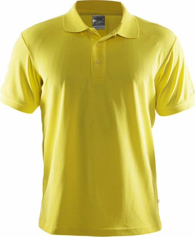 CRAFT Polo Shirt Pique Classic M Yellow (1551)