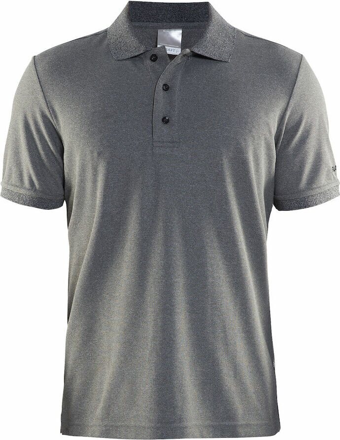 CRAFT Polo Shirt Pique Classic M Dark grey melange (1975)