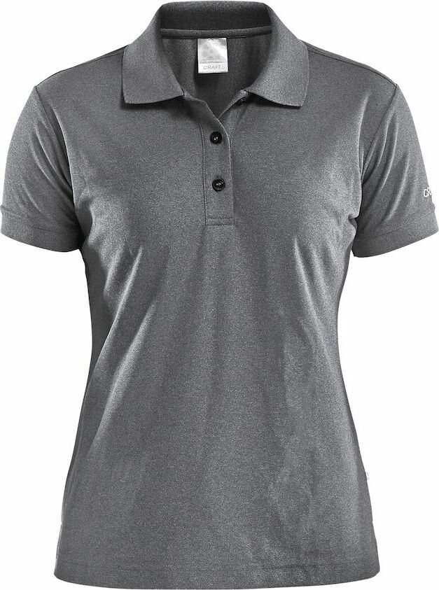 CRAFT Polo Shirt Pique Classic W Dark grey melange (1975)
