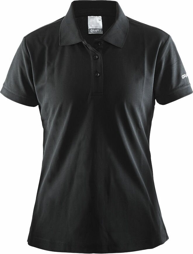 CRAFT Polo Shirt Pique Classic W Black (1999)