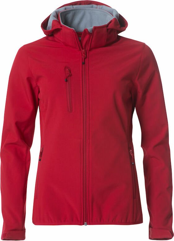 CLIQUE Basic Hoody Softshell Ladies Red (35)