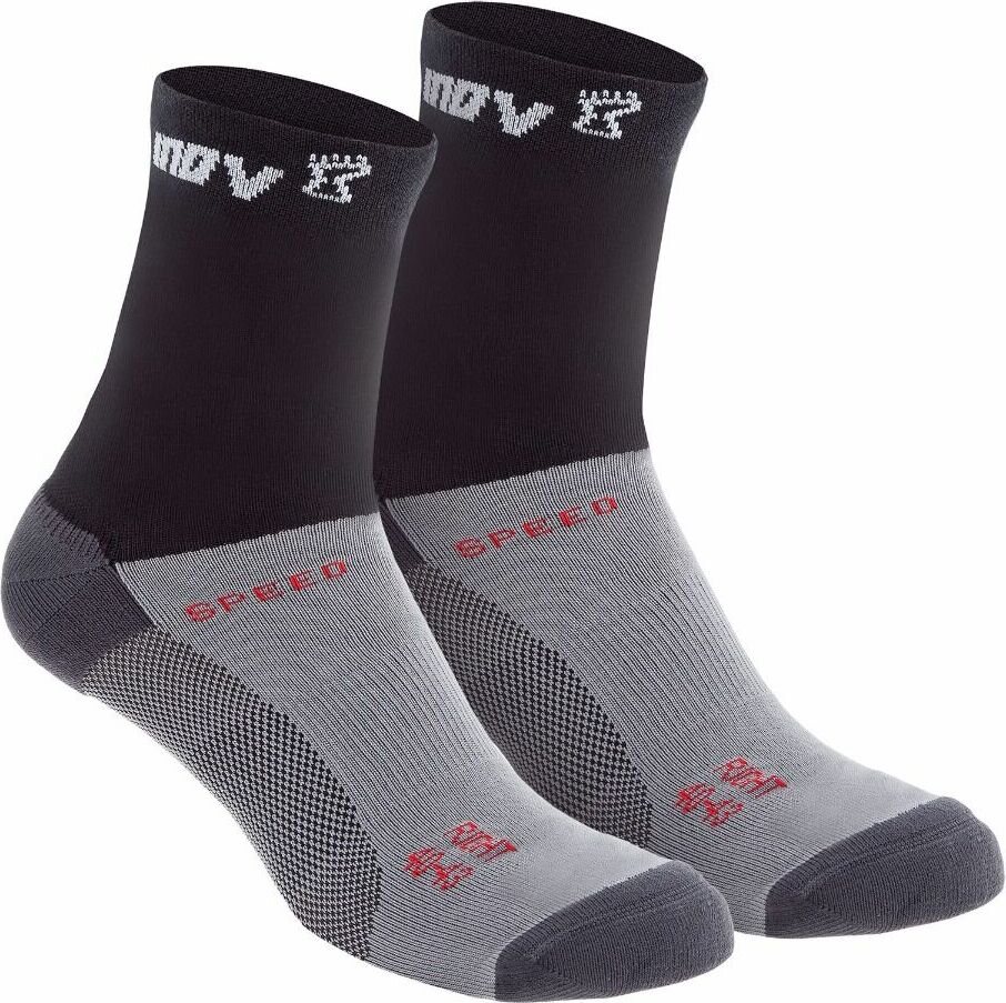 INOV-8 Speed Sock High (twin pack) Black