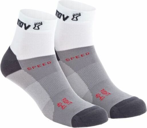 INOV-8 Speed Sock Mid (twin pack) White