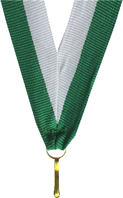 Mitalinauha 22 mm White/green