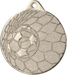 Jalkapallomitali 0350 Srebrny