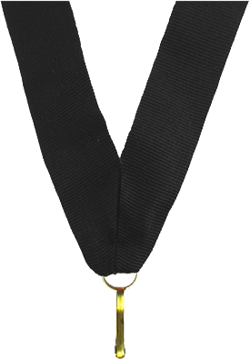 Mitalinauha 22 mm Black