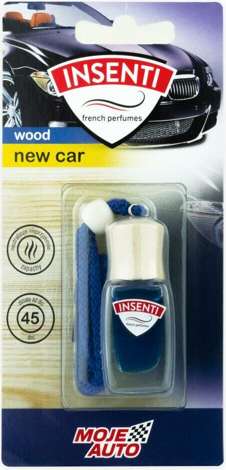 MOJE AUTO INSENTI Air freshener wood 8 ml Uusi auto