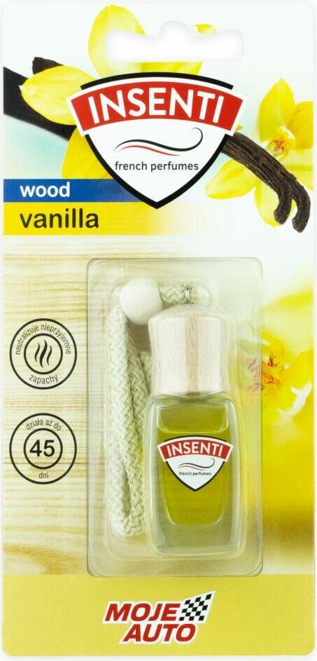 MOJE AUTO INSENTI Air freshener wood 8 ml Vanilja