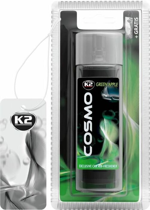 K2 Cosmo air freshener spray 50 ml Vihreä omena