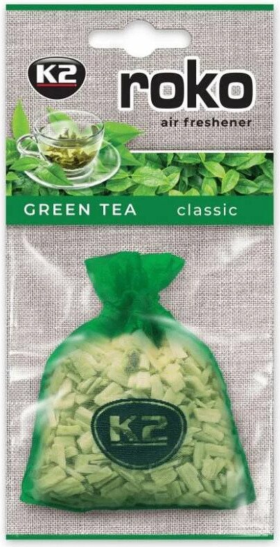 K2 ROKO CLASSIC - Ilmanraikastinpussi 20 g Vihreä tee