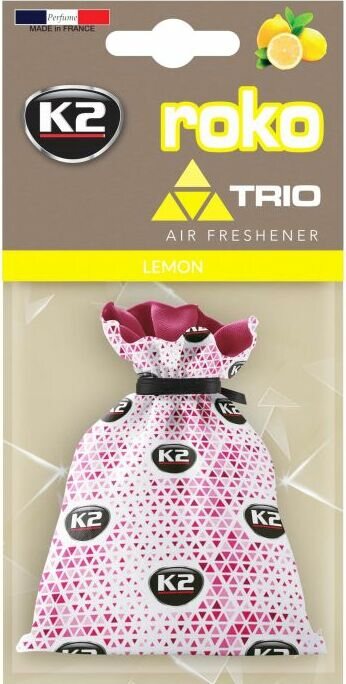 K2 ROKO TRIO - Ilmanraikastinpussi 25 g Sitruuna