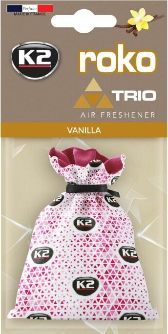 K2 ROKO TRIO - Ilmanraikastinpussi 25 g Vanilja